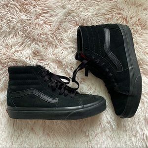 Vans All Black High Tops